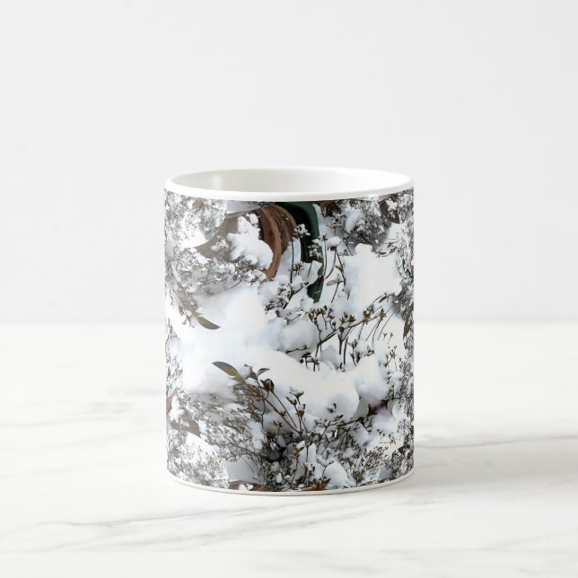 Taza De Café Resumen de nieve (Centro)