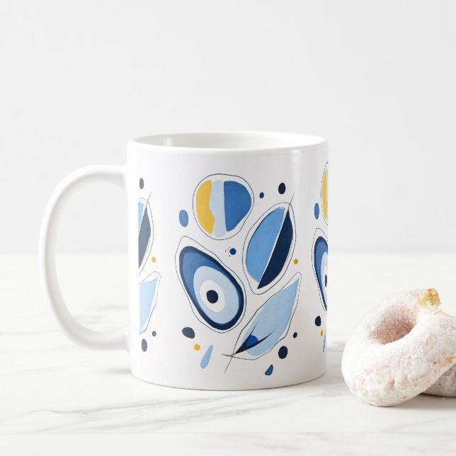 Taza De Café Resumen de Odisea Orbélica Celeste (Con donut)