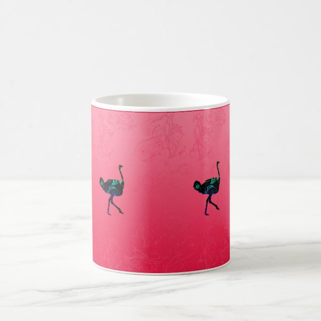 Taza De Café Resumen de Ostrich Mug (Centro)