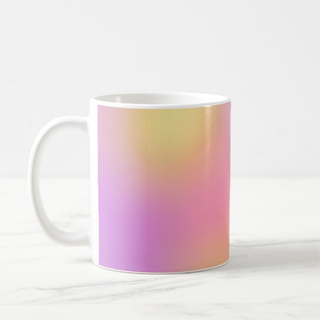 Taza De Café Resumen de Sunset Sky Art (Izquierda)