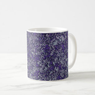 Taza De Café Resumen de textura Metalizado de color púrpura osc