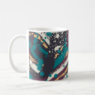 Taza De Café Resumen de un diseño impecable con un elemento gru