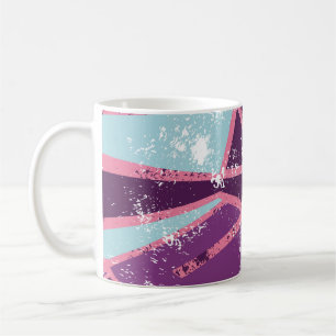 Taza De Café Resumen de un patrón geométrico sin fisuras. urban