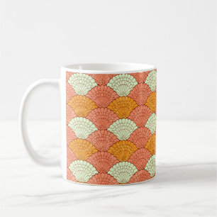 Taza De Café Resumen de un patrón impecable, fondo decorativo