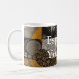 Taza De Café Resumen del diseño clásico de la música Eva 2