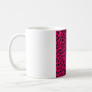 Taza De Café Resumen del patrón de leopardo moderno. Animales 