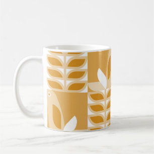 Taza De Café Resumen del patrón retro geométrico sin soldadura