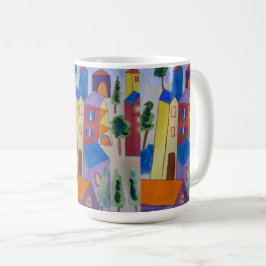 Taza De Café Resumen del pueblo de verano