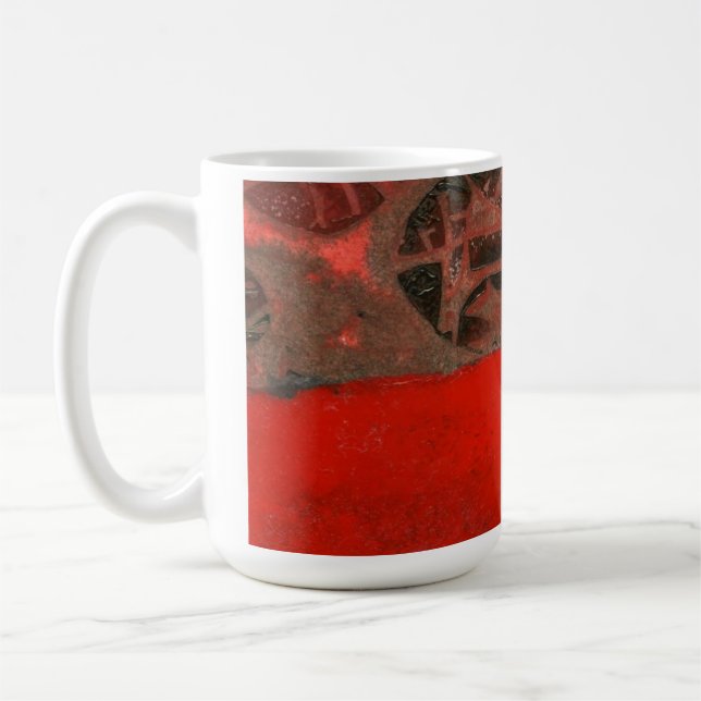Taza De Café Resumen Diseño Mug (Izquierda)
