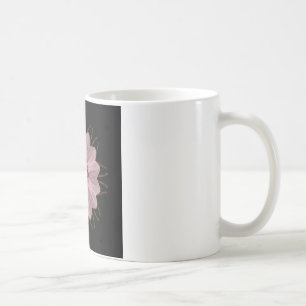 Taza De Café Resumen floral rosa