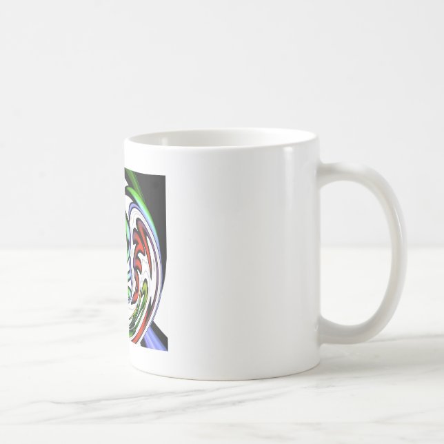 Taza De Café Resumen Impresión de arte Face Hakuna Matata (Derecha)