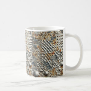 Taza De Café Resumen Metalizado texturizado