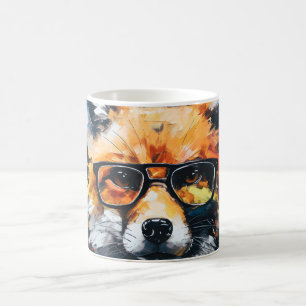 Taza De Café Resumen minimalista adecuado para Fox