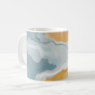 Taza De Café Resumen Pastel Paint Edición de verano