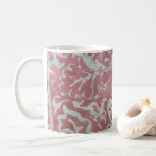 Taza De Café Resumen Patrón de arte Marble Café Mug