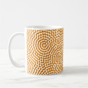 Taza De Café Resumen repitiendo interminables aguas de textura 