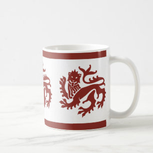 Taza De Café Resurgimiento gótico Rojo Leones Café Mug