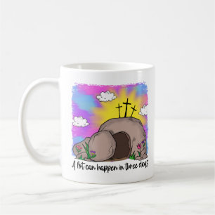Taza De Café Resurrección cristiana de Pascua