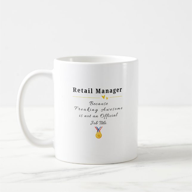 Taza De Café Retail Manager (Izquierda)