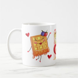 Taza De Café Retas dulces de San Valentín de época
