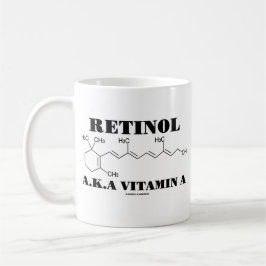 Taza De Café Retinol A.K.A. Vitamina A (Molécula Retinol)
