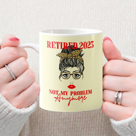 Taza De Café Retiradas 2023 Mujeres de Jubilación Enfrentan Gaf