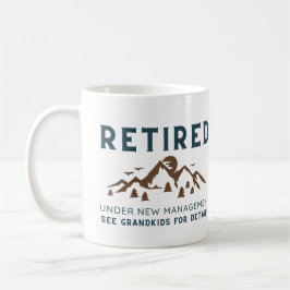 Taza De Café Retirado Bajo Nuevo Manejo, Funny Retirement