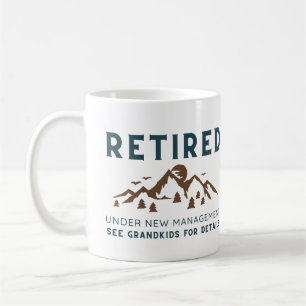 Taza De Café Retirado Bajo Nuevo Manejo, Funny Retirement