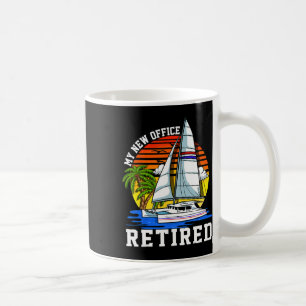 Taza De Café Retirado De Mi Nueva Oficina Anclaje De Navegación
