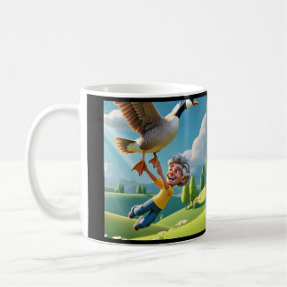 TAZA DE CAFÉ " RETIRADO Y FELIZ "