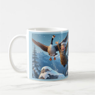 TAZA DE CAFÉ " RETIRADO Y FELIZ "
