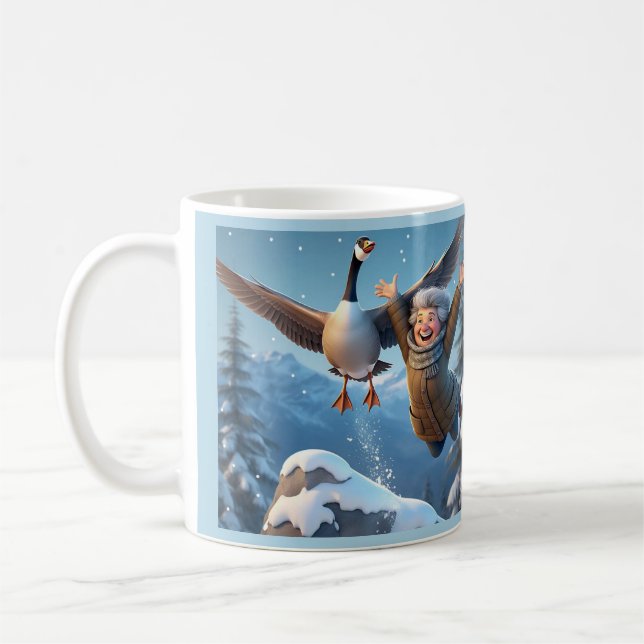 TAZA DE CAFÉ " RETIRADO Y FELIZ " (Izquierda)