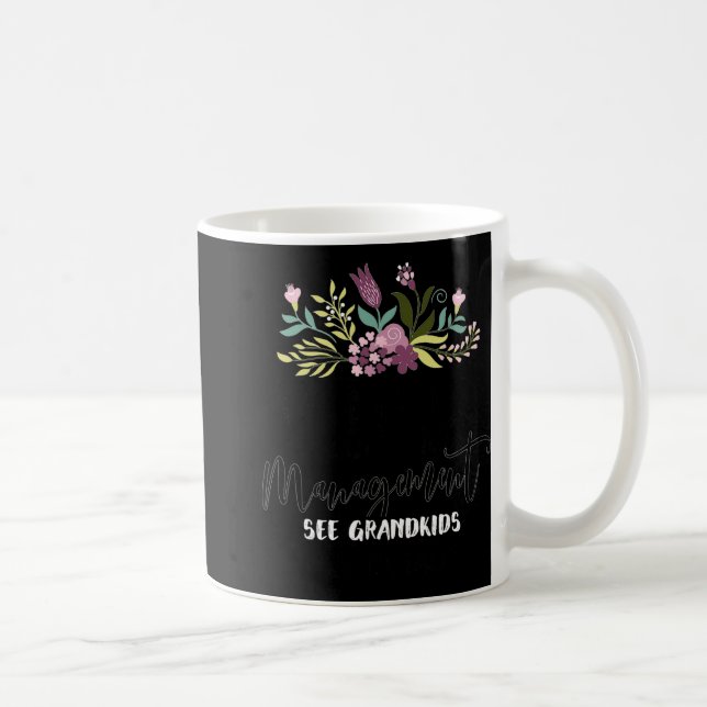 Taza De Café Retired Under New Management See Grandkids Funny R (Derecha)