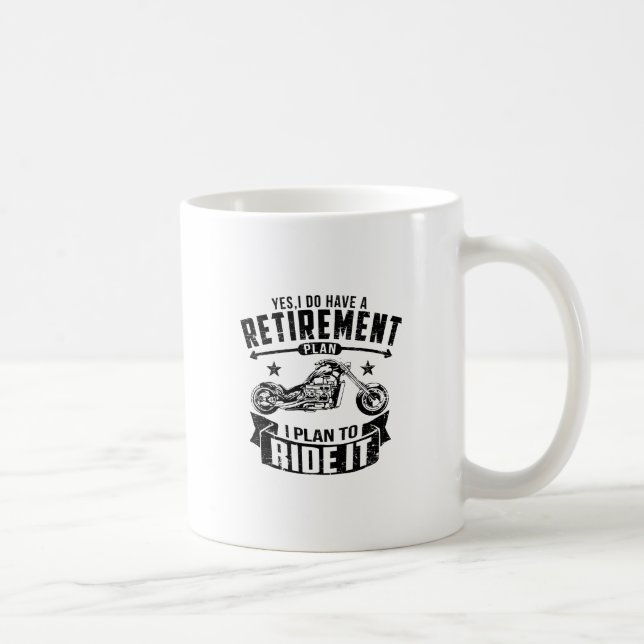 Taza De Café Retiro del motorista (Derecha)