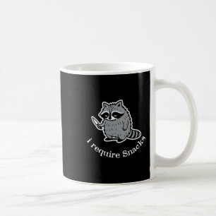 Taza De Café Reto bocadillos Raccoon Cute Animales Amantes Muje