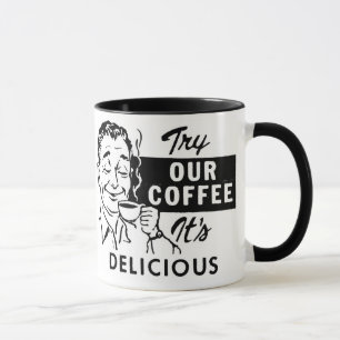 TAZA DE CAFÉ RETRA