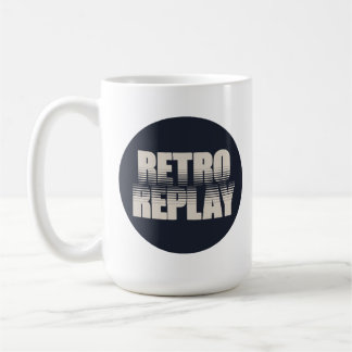 Taza de café retra clásica de la respuesta