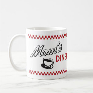 Taza de café retra del comensal - taza de café