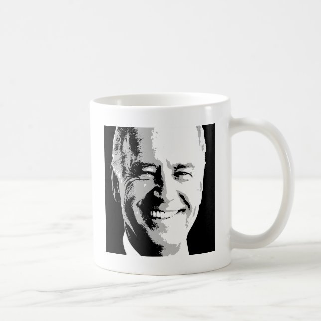 TAZA DE CAFÉ RETRATO CUADRADO DE JOE BIDEN - .PNG (Derecha)
