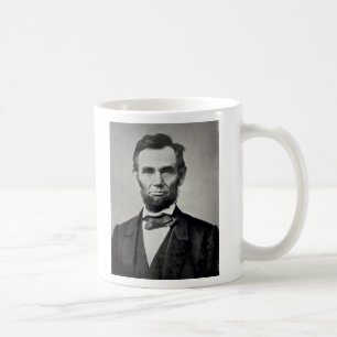 Taza De Café Retrato de Abraham Lincoln Gettysburg