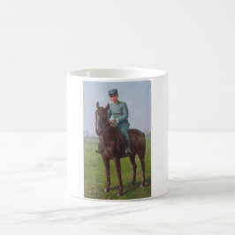 Taza De Café Retrato de Attilio Triboletti (Soldado de caballer