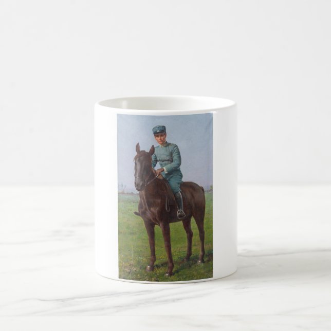 Taza De Café Retrato de Attilio Triboletti (Soldado de caballer (Centro)