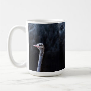 Taza De Café retrato de avestruz