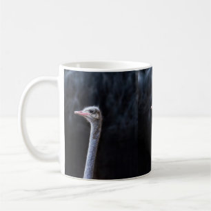 Taza De Café retrato de avestruz