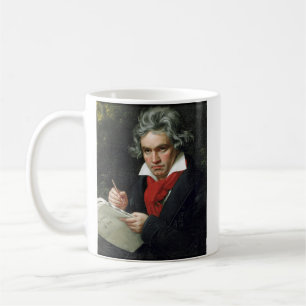 Taza De Café Retrato de Beethoven por Joseph Karl Stieler