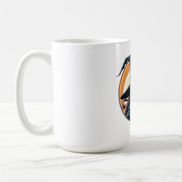 Taza De Café Retrato de bruja de Halloween de dibujos animados