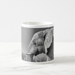 Taza De Café Retrato de elefante