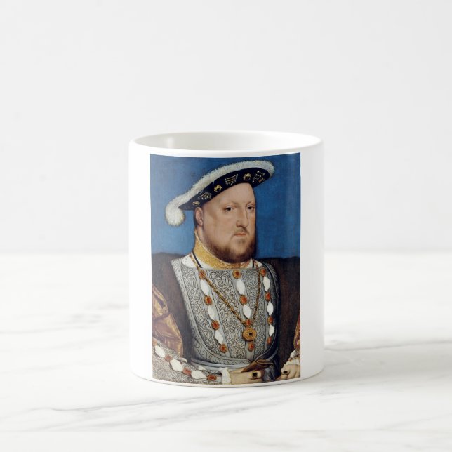 Taza De Café Retrato de Enrique VIII de Inglaterra, Holbein (Centro)