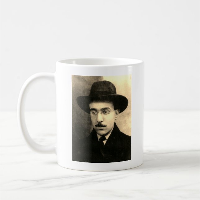 Taza De Café Retrato de Fernando Pessoa (Izquierda)