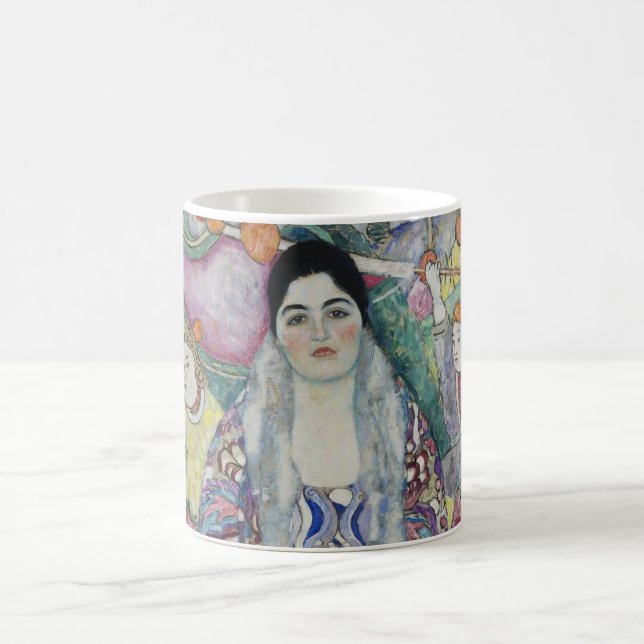 Taza De Café Retrato de Friederike Maria Beer por Gustav Klimt (Centro)